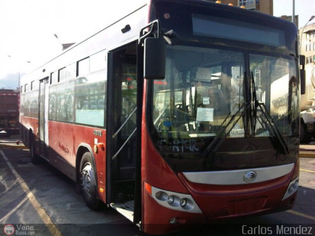 Metrobus Caracas 0-Yutong por Alfredo Montes de Oca