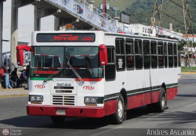 CA - Autobuses de Santa Rosa 10 por Andrs Ascanio