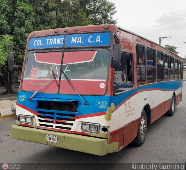 Colectivos Transporte Maracay C.A. 43 por Kimberly Guerrero