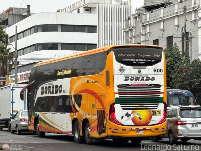 Expreso Interprovincial Dorado 600 por Leonardo Saturno