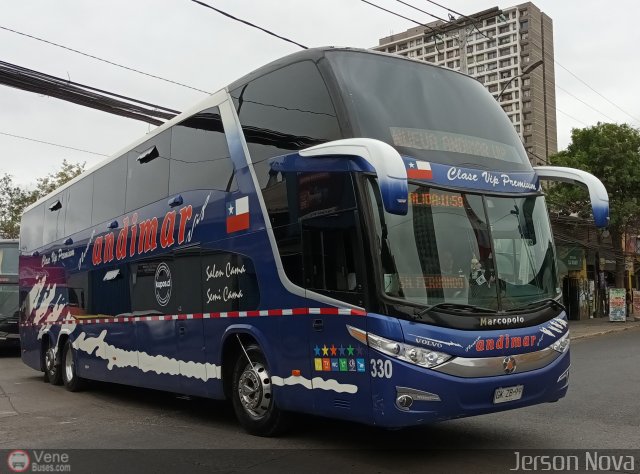 Buses Nueva Andimar VIP 330 por Jerson Nova
