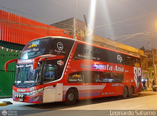 Turismo Santa Ana 3020 por Leonardo Saturno