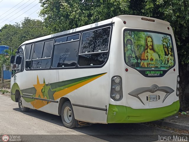 Lnea Unin Vargas 45 por Jos Mora