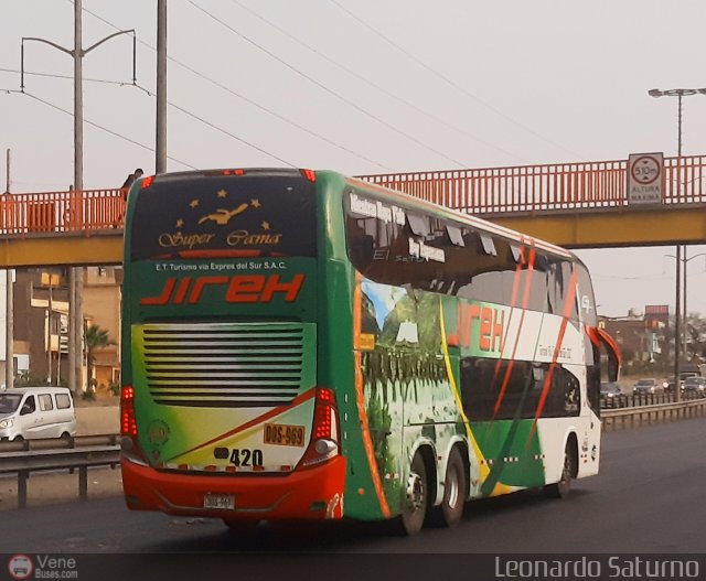 Transporte Expreso Jireh E.I.R.L. 420 por Leonardo Saturno
